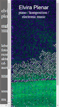 Mobile Screenshot of elviraplenar.de